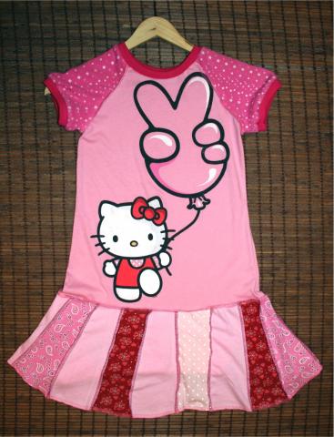 Recycled ,upcycled, dress/ tunic