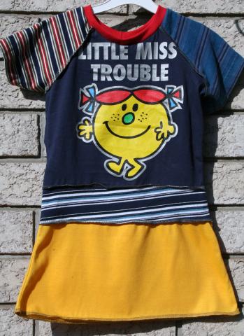 Recycled ,upcycled, dress/ tunic